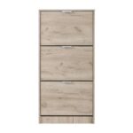 Παπουτσοθηκη Base 13 Grey Oak 58x18x119εκ - Image 3