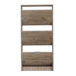Παπουτσοθηκη Base 13 Grey Oak 58x18x119εκ - Image 4