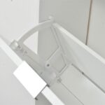 Παπουτσοθηκη Base 13 Λευκο Χρωμα 58x18x119εκ - Image 4