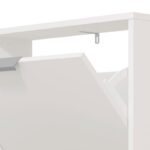 Παπουτσοθηκη Base 15 Λευκο Χρωμα 58x18x191,5εκ - Image 5