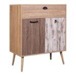 Παπουτσοθηκη Fylliana "Lounge" Sonoma Oak 78x37x92εκ