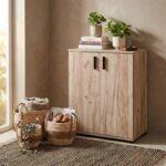 Παπουτσοθηκη Fylliana Shoerack Grey Oak Χρωμα 69x34x85εκ - Image 2