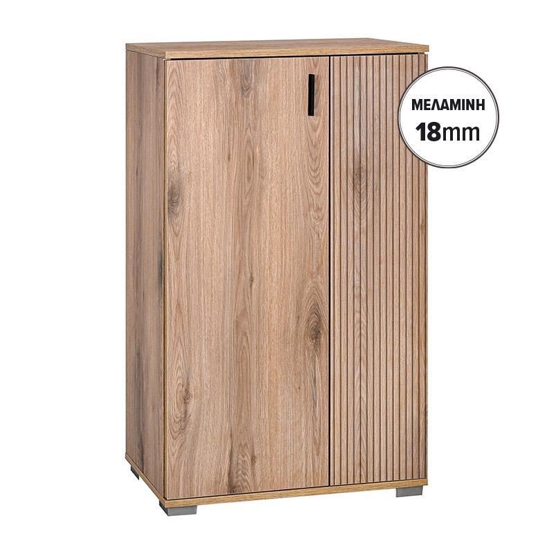 papoytsothiki-fylliana-valenor-natural-canella-oak-chroma-69x34x120ek1780381807 Παπουτσοθηκη Fylliana Valenor Natural Canella Oak Χρωμα 69x34x120εκ - Image 1