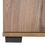 Παπουτσοθηκη Fylliana Valenor Natural Canella Oak Χρωμα 69x34x120εκ - Image 6