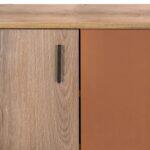 Παπουτσοθηκη Fylliana Valenor Natural Canella Oak -Κεραμιδι Χρωμα 69x34x120εκ - Image 4