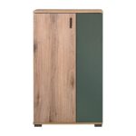 Παπουτσοθηκη Fylliana Valenor Natural Canella Oak-Λαδι Χρωμα 69x34x120εκ - Image 3