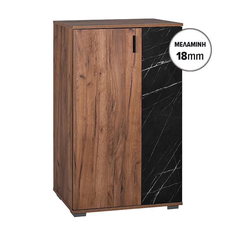 papoytsothiki-fylliana-valenor-tobacco-craft-black-marble-chroma-69x34x120ek1780382416 Παπουτσοθηκη Fylliana Valenor Tobacco Craft-Black Marble Χρωμα 69x34x120εκ - Image 1