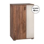 Παπουτσοθηκη Fylliana Valenor Tobacco Craft-Cashmere Χρωμα 69x34x120εκ