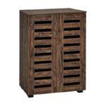 Παπουτσοθηκη Fylliana "Vento" Με 4 Ραφια Χρωμα Brown Oak 60x33x87εκ