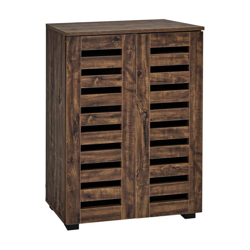 papoytsothiki-fylliana-vento-me-4-rafia-chroma-brown-oak-60x33x87ek1772541602 Παπουτσοθηκη Fylliana "Vento" Με 4 Ραφια Χρωμα Brown Oak 60x33x87εκ - Image 1
