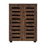 Παπουτσοθηκη Fylliana "Vento" Με 4 Ραφια Χρωμα Brown Oak 60x33x87εκ - Image 2