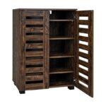 Παπουτσοθηκη Fylliana "Vento" Με 4 Ραφια Χρωμα Brown Oak 60x33x87εκ - Image 3