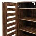 Παπουτσοθηκη Fylliana "Vento" Με 4 Ραφια Χρωμα Brown Oak 60x33x87εκ - Image 5