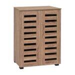 Παπουτσοθηκη Fylliana "Vento" Με 4 Ραφια Χρωμα Grey Oak 60x33x87εκ