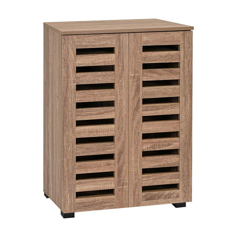 papoytsothiki-fylliana-vento-me-4-rafia-chroma-grey-oak-60x33x87ek1772541316 Παπουτσοθηκη Fylliana "Vento" Με 4 Ραφια Χρωμα Grey Oak 60x33x87εκ - Image 1