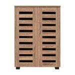 Παπουτσοθηκη Fylliana "Vento" Με 4 Ραφια Χρωμα Grey Oak 60x33x87εκ - Image 2