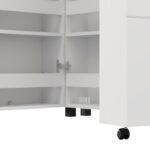 Παπουτσοθηκη Islay 91 2k h113 Λευκο Χρωμα 92x33x113εκ - Image 6