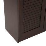 Παπουτσοθηκη-Ντουλαπα Proby HM9607.01 Μελαμινη Wenge 120x37,5x121,5υεκ. - Image 8