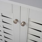 Παπουτσοθηκη-Ντουλαπι Cassiope HM2208.05 Μελαμινη Λευκη Με Ποδια 77χ34χ67.5υεκ. - Image 5
