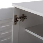 Παπουτσοθηκη-Ντουλαπι Cassiope HM2208.05 Μελαμινη Λευκη Με Ποδια 77χ34χ67.5υεκ. - Image 6