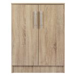Παπουτσοθηκη Ντουλαπι Emerie HM2206.02 Μελαμινη Sonama 60x40,5x80υεκ. - Image 3