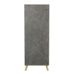 Παπουτσοθηκη-Ντουλαπι Alvaro HM8954.14 Μελαμινη Sonama-Stone Texture 50χ38χ135yεκ. - Image 4