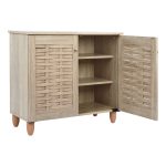 Παπουτσοθηκη-Ντουλαπι Cassiope HM2208.02 Μελαμινη Sonama 77χ34χ67.5υεκ. - Image 4