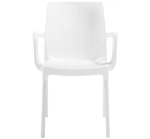 parker-polythrona-alouminiou-340-1097 Parker Πολυθρόνα Αλουμινίου Λευκή - Image 1