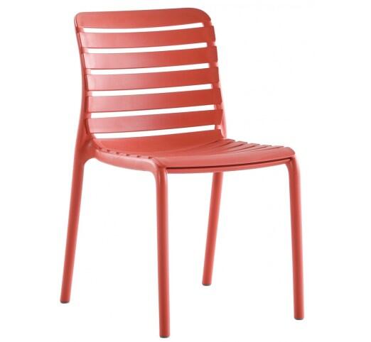 parm-karekla-polypropylene-45605-117347 Parm Καρέκλα Πολυπροπυλενίου Κόκκινη - Image 1
