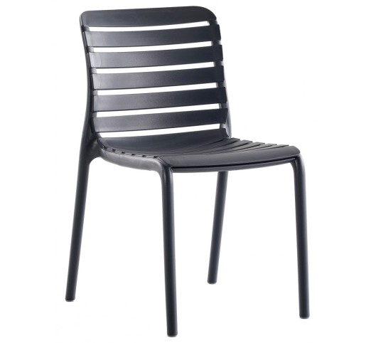 parm-karekla-polypropylene-45605-117351 Parm Καρέκλα Πολυπροπυλενίου Ανθρακί - Image 1