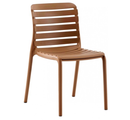 parm-karekla-polypropylene-45605-117353 Parm Καρέκλα Πολυπροπυλενίου Terracotta - Image 1