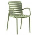 Parma Πολυθρόνα Πολυπροπυλενίου Sage green - Image 2