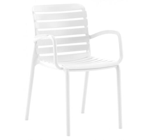 parma-polythrona-polypropylene-45602-117322 Parma Πολυθρόνα Πολυπροπυλενίου Λευκή - Image 1