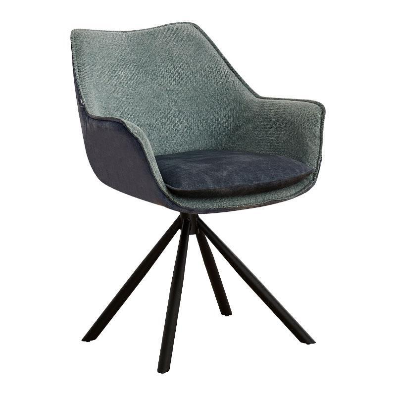 peristrofi-polythrona-fylliana-5064-me-metallika-podia-kai-prasino-chroma-yfasmatos-62x615x84ek1690462502 Περιστρεφομενη Καρεκλα Fylliana FL5064 Με Μεταλλικα Ποδια Και Πρασινο Χρωμα Υφασματος 62x61,5x84εκ - Image 1