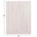 Πινακας Ορθογωνιος Σειρα Santorini HM4518 MDF Σε Υπολευκο Χρωμα 60x4(πάχος)x80υεκ. - Image 2