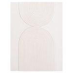 Πινακας Ορθογωνιος Σειρα Santorini HM4523 MDF Σε Υπολευκο Χρωμα 60x4(πάχος)x80υεκ.