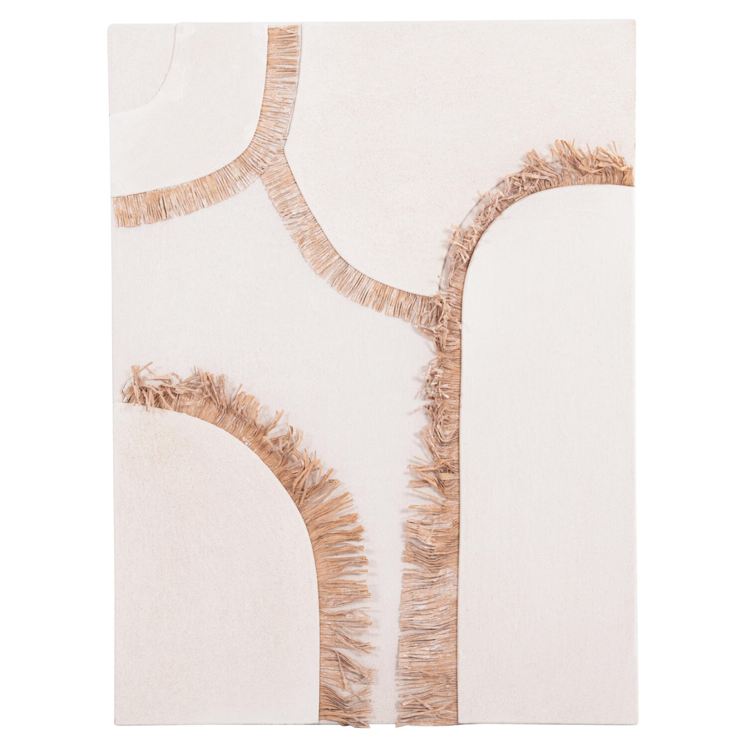 pinakas-orthogonios-fb94532-mdf-ypoleyko Πινακας Ορθογωνιος Σειρα Santorini HM4532 MDF Υπολευκο Χρωμα-Διακοσμηση Μπεζ 60x4,5(πάχος)x80υεκ. - Image 1