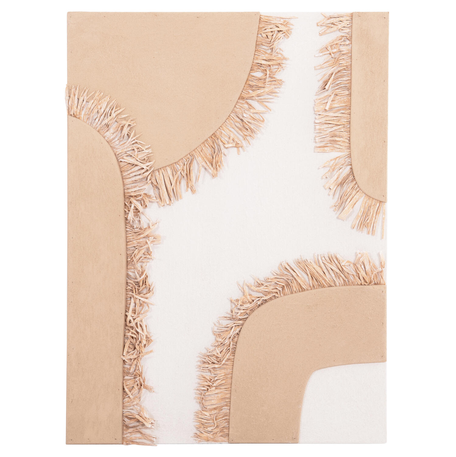 pinakas-orthogonios-fb94533-mdf-se-ypole Πινακας Ορθογωνιος Σειρα Santorini HM4533 MDF Υπολευκο-Καφε-Κροσια Μπεζ 60x4,5(πάχος)x80υεκ - Image 1