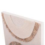 Πινακας Ορθογωνιος Σειρα Santorini HM4535 MDF Υπολευκο Χρωμα-Διακοσμηση Μπεζ 48x4,5(πάχος)x60υεκ. - Image 7