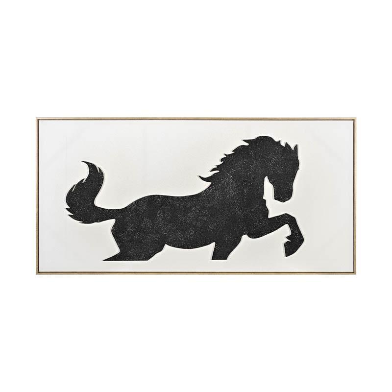 pinakas-se-kamba-me-plaisio-fylliana-fl093-leyko-mayro-chryso-70x140ek1780575911 Πινακας Σε Καμβα Με Πλαισιο Fylliana FL093 Λευκο-Μαυρο-Χρυσο 70x140εκ - Image 1