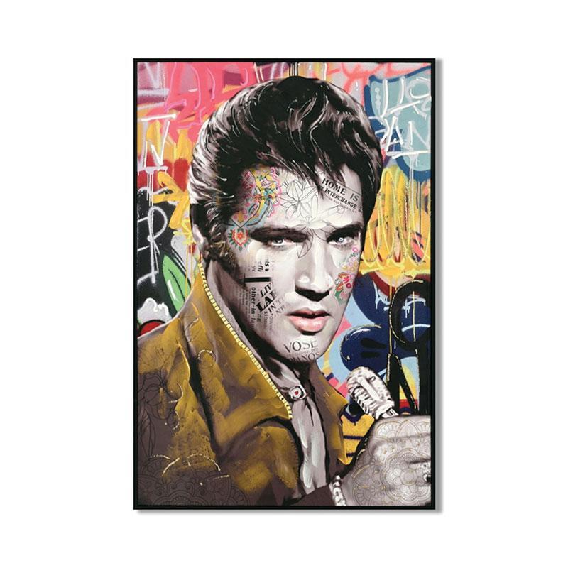 pinakas-se-kamba-me-plastiko-plaisio-fylliana-elvis-presley-62x4x92cm1720076402 Πινακας Σε Καμβα Με Πλαστικο Πλαισιο Fylliana "Elvis Presley" 62x4x92cm - Image 1