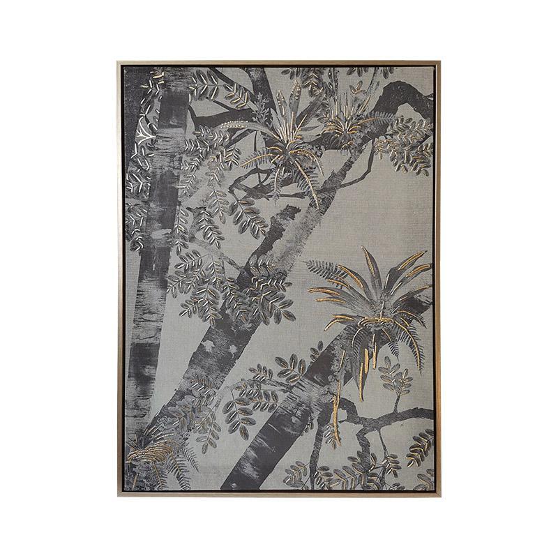 pinakas-se-kamba-me-plastiko-plaisio-fylliana-fl252325-gkri-mpez-mayro-50x3x70ek1749807901 Πινακας Σε Καμβα Με Πλαστικο Πλαισιο Fylliana FL252325 Γκρι-Μπεζ-Μαυρο 50x3x70εκ - Image 1