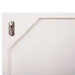 Πινακας Τετραγωνος Σειρα Santorini HM4507 MDF Σε Υπολευκο Χρωμα 80x4(πάχος)x80υεκ. - Image 6