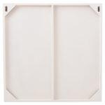 Πινακας Τετραγωνος Σειρα Santorini HM4508 MDF Σε Υπολευκο Χρωμα 80x4(πάχος)x80υεκ. - Image 6