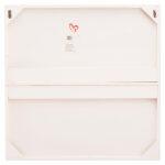 Πινακας Τετραγωνος Σειρα Santorini HM4516 MDF Σε Υπολευκο Χρωμα 80x4,5(πάχος)x80υεκ. - Image 7