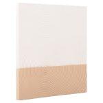 Πινακας Τετραγωνος Σειρα Santorini HM4519 MDF Σε Υπολευκο-Καφε Χρωμα 80x4(πάχος)x80υεκ. - Image 3
