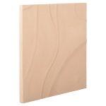 Πινακας Τετραγωνος Σειρα Santorini HM4520 MDF Σε Μπεζ Χρωμα 80x4(πάχος)x80υεκ. - Image 3