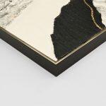 Πινακας Τοιχου Abstract HM4553.02 Με Κορνιζα Μπεζ-Καμβας-Χειροποιητος 82x4.5x122υεκ - Image 4