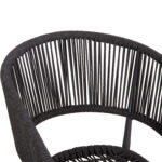Πολυθρονα Αλουμινιου Eulo HM5783.21 Γκρι-Twisted Rattan Γκρι 57x63x77υεκ. - Image 7