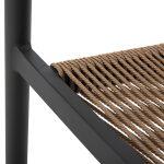 Πολυθρονα Αλουμινιου Gret HM5854.02 Ανθρακι Pε Rattan Μπεζ 56x55,5x78υ Εκ. - Image 9